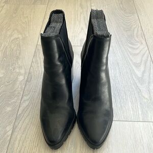 Sam Edelman Womens Kammie Black Heeled Boot size 10